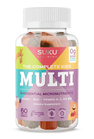 Suku Vitamins The Complete Kid's Multi 60 Gummies